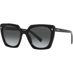 Prada PR 23ZS Black/Grey Shaded 54/18/145 women Sunglasses