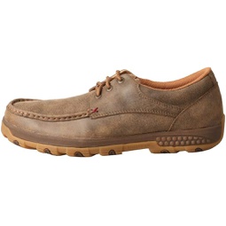 Twisted X Mens Boat Shoe Driving Moc