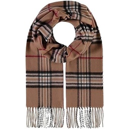 Fraas Cashmink Scarf for Men & Women - Plaid or Solid Color - Warm & Softer than cashmere - Made in Germany - 12x71in