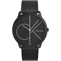 Calvin Klein Minimal Quartz Black Dial Mens Watch K3M5145X