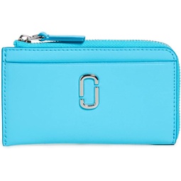 Marc Jacobs Womens The Top Zip Multi Wallet, Pool, One Size