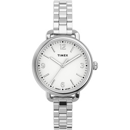 Timex TW2U60300 Ladies Standard Demi Watch, White, TW2U60300-AMZUK