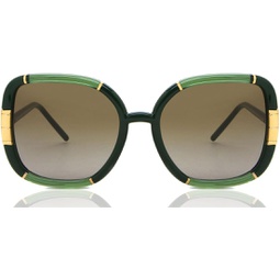 Sunglasses Tory Burch TY 9071 U 189713 Transparent Olive/Olive