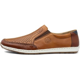 Rieker 08868-24 Mens Brown Casual Slip-ON Shoes 40 EU