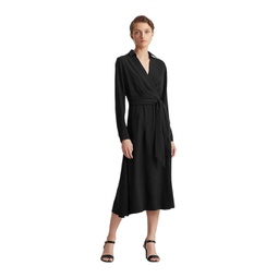 Womens LAUREN Ralph Lauren Long Sleeve Day Dress