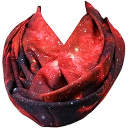 Di Capanni Galaxy Infinity scarf Astrology nebula birthday gift for her anniversary present women accessories shawl
