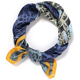 RIIQIICHY 100% Mulberry Silk Scarf Head Scarf for Women Hair Scarf for Sleeping Hair Wrapping at Night Square Neck Scarves