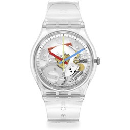 Swatch New Gent BIOSOURCED Clearly Quartz Watch