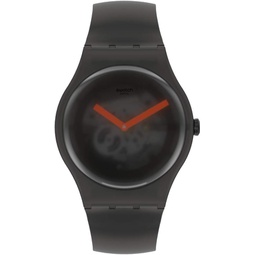 Swatch BLACK BLUR Unisex Watch (Model: SUOB183)