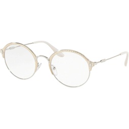 Eyeglasses Prada PR 54 VV 2721O1 SILVER/PALE GOLD