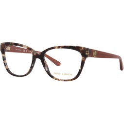Tory Burch TY2079 Eyeglass Frames 1682-53 - Pearl Brown Tort TY2079-1682-53