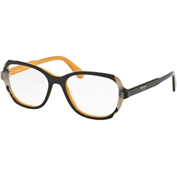 Eyeglasses Prada PR 3 VV 30Z1O1 TOP BLUE/YELLOW/GREY HAVANA