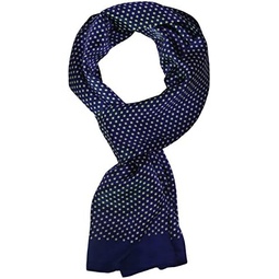Ellettee, 63 inches Mans 100 Pure silk scarf wrap Accessory gift
