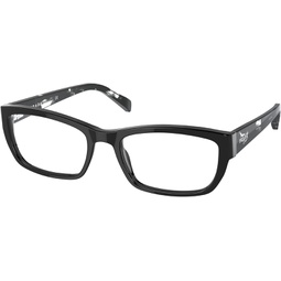 Prada PR 18OV Womens Eyeglasses Black 52