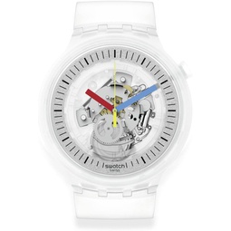 Swatch CLEARLY BOLD Unisex Watch (Model: SB01K100)