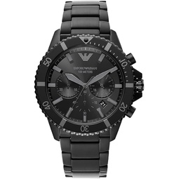 Emporio Armani Emporio Armani Chronograph Black Stainless Steel Watch (Model: AR11363)