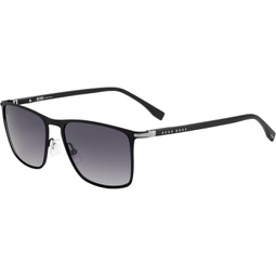 Hugo Boss BOSS 1004/S/IT Matte Black/Grey Shaded 56/17/145 men Sunglasses