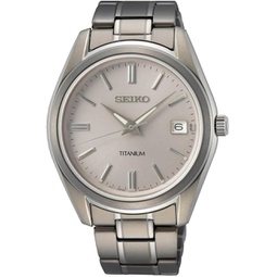 Seiko Mens Analogue Japanese Quartz Watch with Stainless Steel Strap