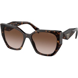 Prada PR19ZS Pillow Sunglasses for Women + BUNDLE With Designer iWear Eyewear Kit