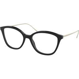 Prada PR 11VV Womens Eyeglasses Black 53