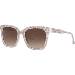 Michael Kors San Marino MK2163 310313 Sunglasses Womens Vanila/Brown Grad. 52mm