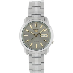 SEIKO Mens SNKK67 Stainless Steel Analog with Grey Dial Watch
