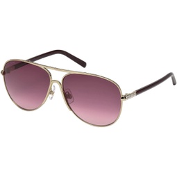 Sunglasses Swarovski SK 0138 33Z gold/other / gradient or mirror violet 투명