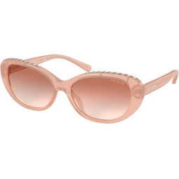 Sunglasses Coach HC 8296 U 511313 Milky Pink