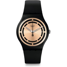 Swatch CLEAR SIGN Unisex Watch (Model: SO32B116), Beige