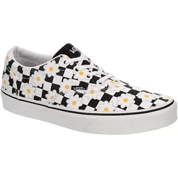 Vans Unisex Doheny Canvas Low Platform Sneaker - Flower Checkerboard Multicolor 6