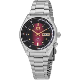 ORIENT RA-AA0B02R19A Mens SK Diver Retro Stainless Steel Red Dial Automatic Watch