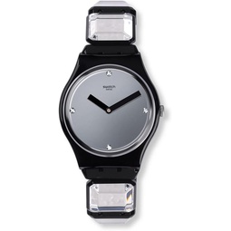 Swatch Unisex Analogue Quartz Watch with Plastic Strap GB300B