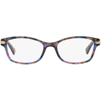 COACH Womens Hc6065 Rectangular Prescription Eyewear Frames