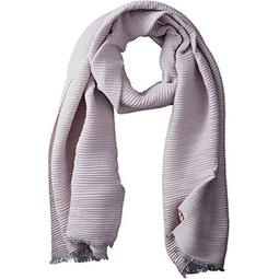 Tickled Pink Womens Cozy Ombre Ridge Texture Oversized Long Scarf with Fringe Edges for All Seasons