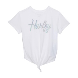 Hurley Kids Knotted Boxy Tee (Little Kids)