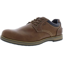 IZOD Cal Oxford Lace Up Casual Mens Shoes Size 11.5, Color: Brown