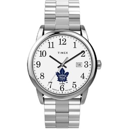 Timex Mens Easy Reader 38mm Watch - Toronto Maple Leafs with Expansion Band