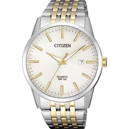 Citizen Mens Aq Mid Gents BI5006-81P Silver Stainless-Steel Quartz Fashion Watch