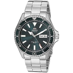 Orient Mens Kamasu Stainless Steel Japanese-Automatic Diving Watch