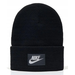 Nike Knit Hat Beanie Cap Logo Black, Unisex