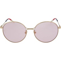 GG0395SK 0395 Gold Pink Sylvie Round Metal Retro Sunglasses