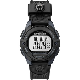 Timex Mens Expedition Chrono/Alarm/Timer Watch - Black [TW4B07700JV]