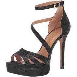 Jessica Simpson Womens Shyremin Ankle Strap Platform Sandal Wedge