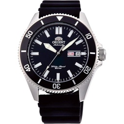 Orient Mens Analogue Automatic Watch with Rubber Strap RA-AA0010B19B, Silicone Black, Strap
