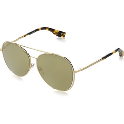 Sunglasses Marc Jacobs 328 /F/S 0SCL Yellow Havana/Ue Gray Ivory Mirror