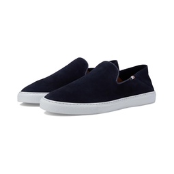 BOSS Rey Suede Slip-On Loafers with Rubber Sole