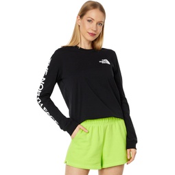 Womens The North Face Long Sleeve Hit Graphic Tee