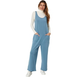 Womens Madewell Superbrushed Pull-On Jumpsuit