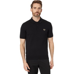Mens Fred Perry Classic Knitted Shirt