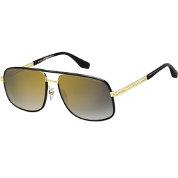 Marc Jacobs MARC 470/S Gold Black/Grey Shaded 60/15/145 men Sunglasses